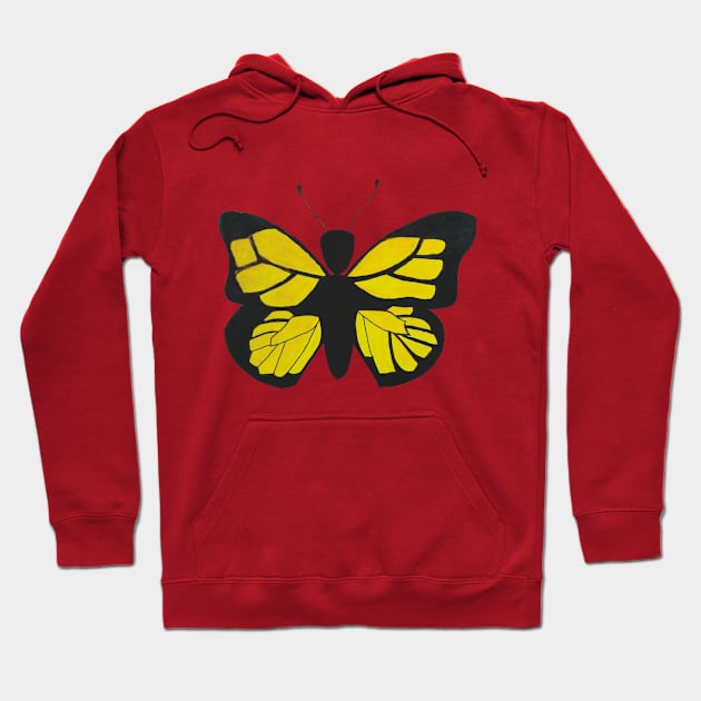 butterfly Hoodie by CreateRose